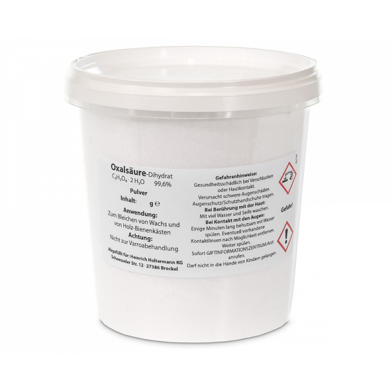 Acide oxalique 99% 1kg - Santé - Vente de matériel apiculture