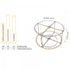 Extracteur radiaire FLAMINGO® LEGA Extracteurs Radiaires