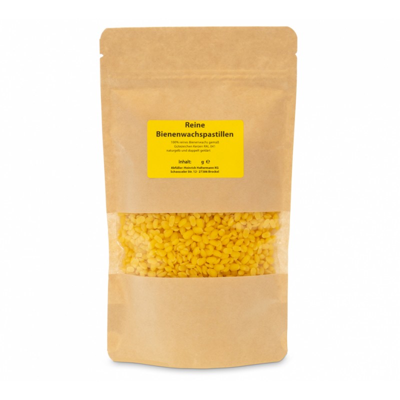 Cire d'abeille en perles 500g Cire