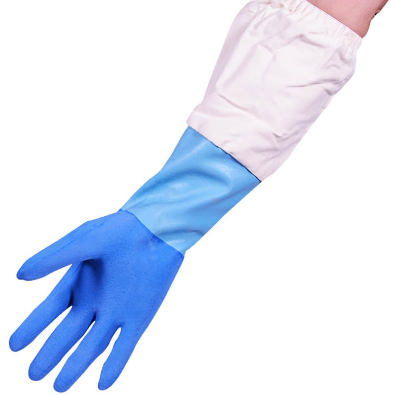 Blue Latex Gloves CLOTHING