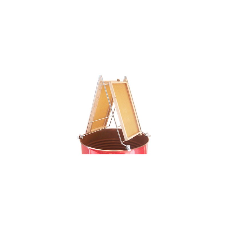Barrel uncapping support Langstroth Uncapping tools Barrel uncapping support Langstroth Uncapping tools