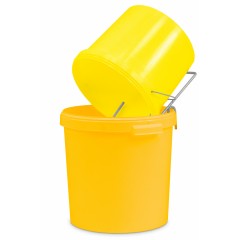 Big bucket bench pail perch Honey tanks