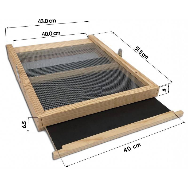 Screened Floor Dominguez® Langstroth Beehives