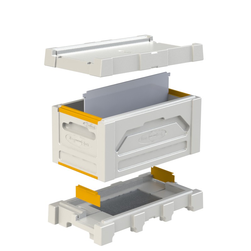 6F Dadant Blatt nuc poly Paradise® NUC HIVES