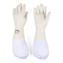 Guantes de nitrilo con manguito ROPA