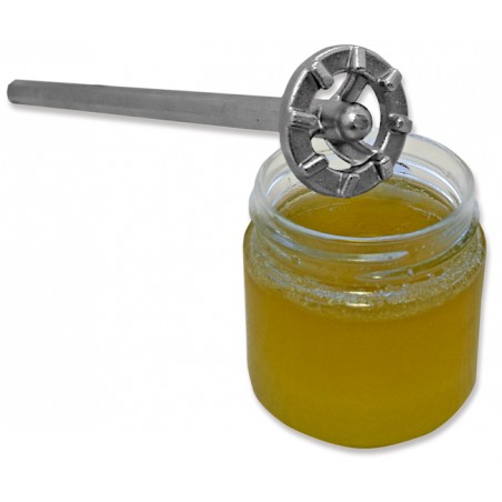 Mini misturador para frascos de mel