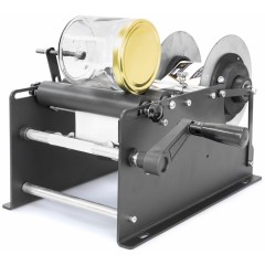 Manual Glass Jar Labeler with Steel Frame Labellers