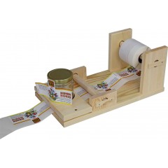 Dispensador de etiquetas em madeira SIPA®