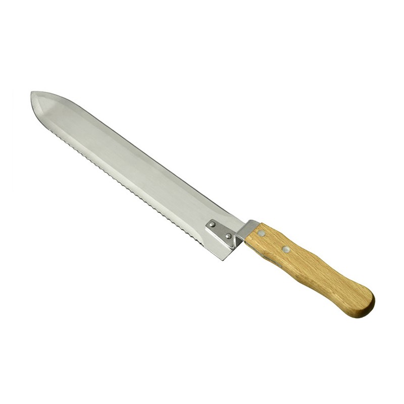 Entdeckelungs-Messer (mit Wellenschliff) 28cm