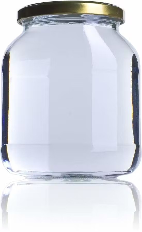 Contenitore di vetro da 1,5 once - Confezionamento