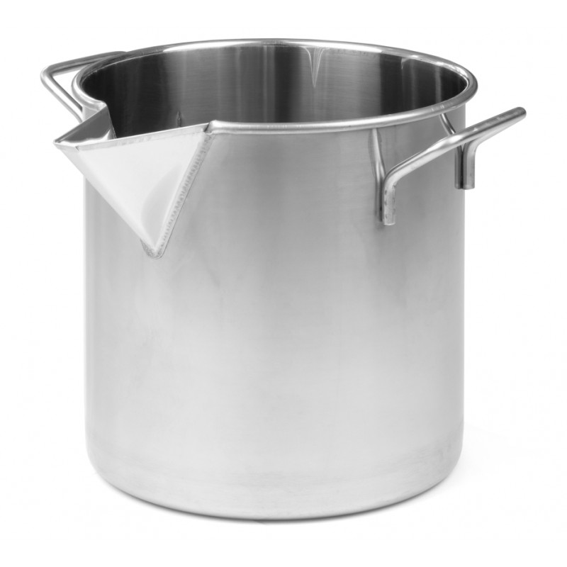 Balde de aço inox de 15 litros