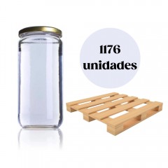 Palet 1176 ud. de Envase liso V720 sin tapas ENVASES PARA MIEL