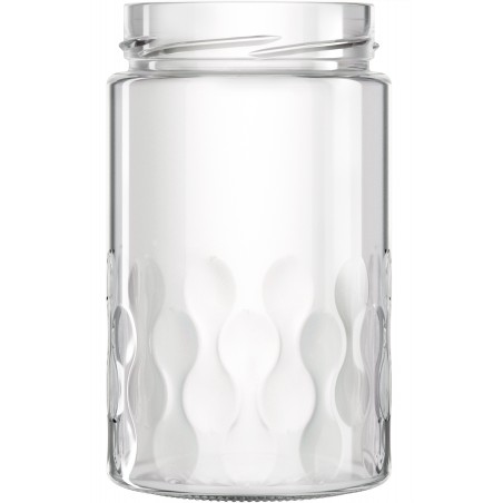 Honey Glass jar APIARI 1kg Honey Crystal Jars