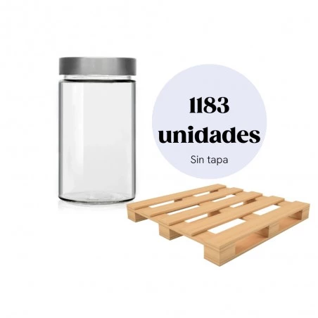 Palette Aura 720 Bouche haute - 1183 unités Pots en verre pour miel
