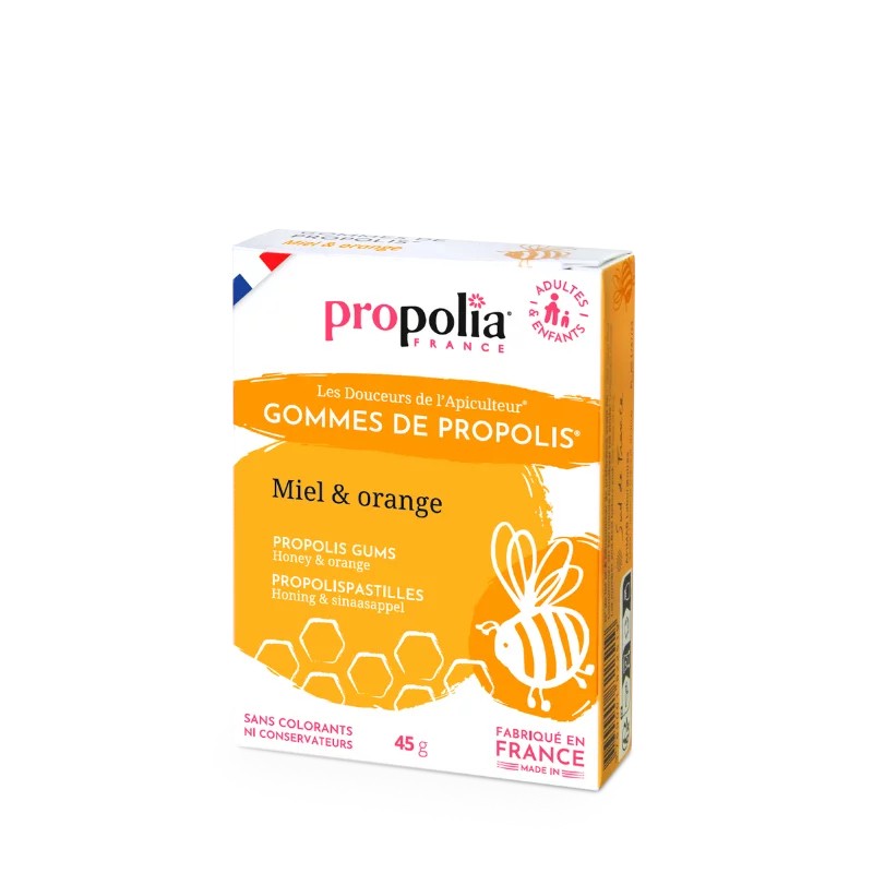 Propolia© caramelle gommose con propoli e arancia