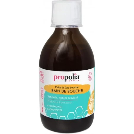 BIO Mundwasser mit Propolis und Propolia © Minze