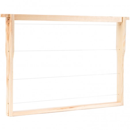 Dadant Blatt frame Premium horizontal wired with eyelet Beehive frames
