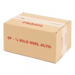 Karton-Box 6 halbe Kilo...
