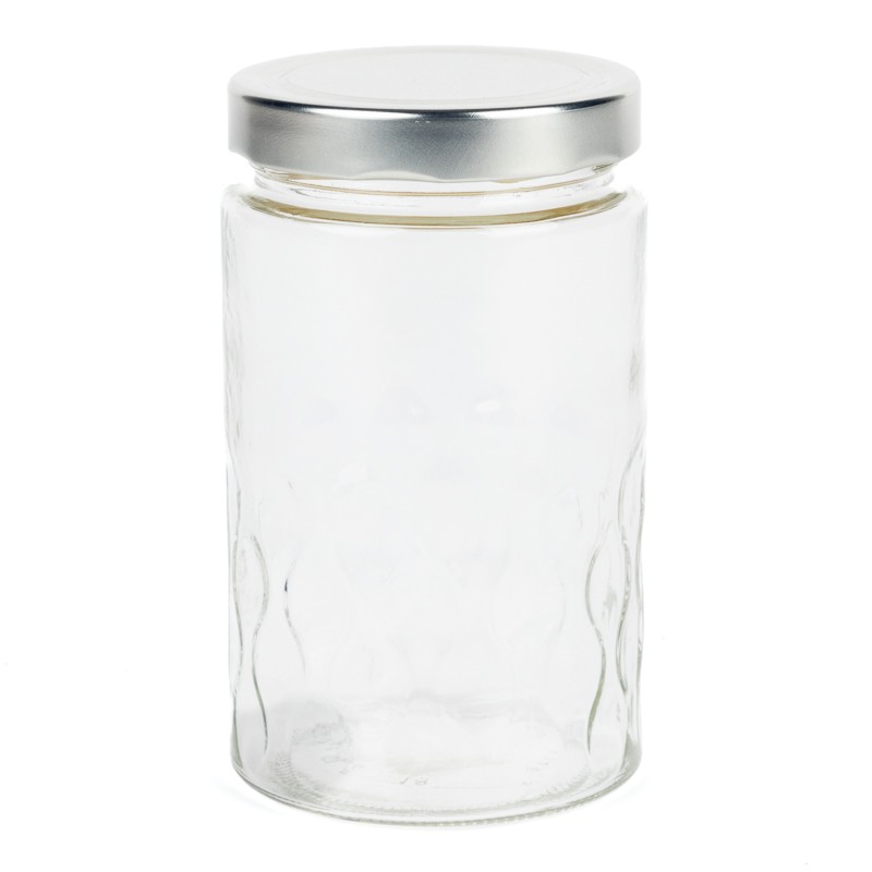 Tarro vidrio 445 ml boca alta - La Tienda del Apicultor