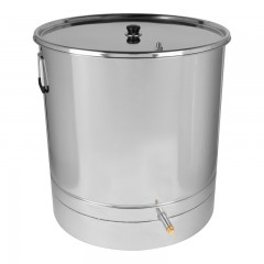 Caldera inox redonda 185L para cera + Generador de vapor Fundidores de cera