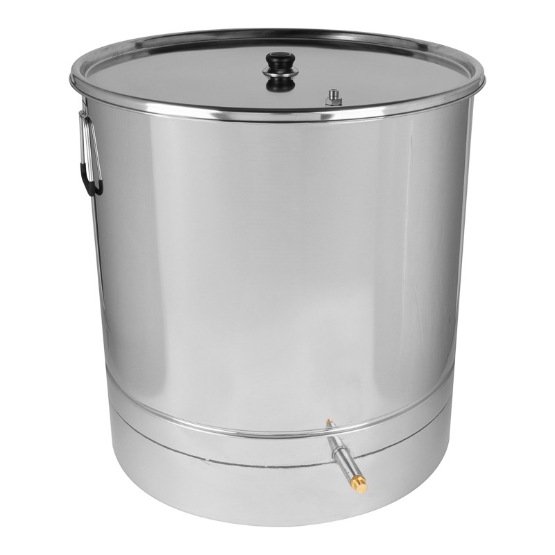 Caldera inox redonda 185L para cera + Generador de vapor Fundidores de cera