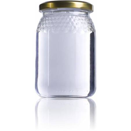 Classic Honey Jar 0.5kg Comb-Lines HONEY PACKAGING