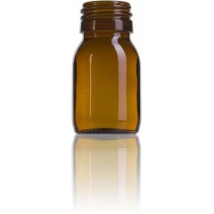 Amber Royal Jelly jar 20g (15ml) Honey Crystal Jars