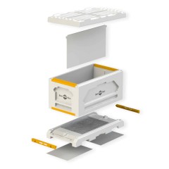 Langstroth Polystyrene 6 Frame Nuc Paradise® NUC HIVES