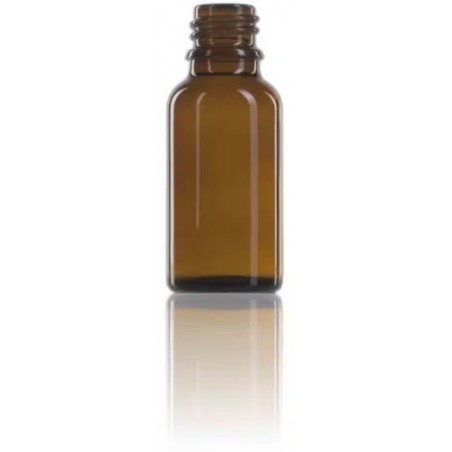 Pot en Verre Ambre 30ml pour Propolis DIN18 Pots pour gelée royale et propolis