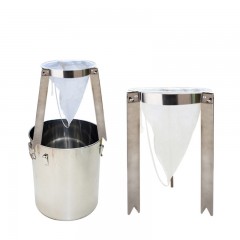 Soporte para filtros en acero inoxidable Filtros para miel