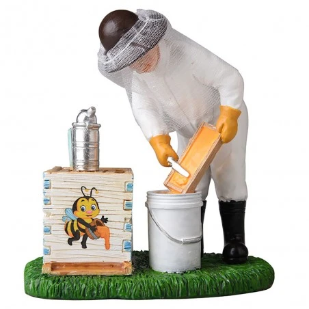 Resin Figure - Beekeeper Harvesting Honey Gifts and others