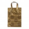 Geschenktasche 1×1 kg (Wabenmuster, gold) - 25er-Pack.