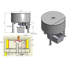 Spinfloat SZ 1000 Centrifuga per operculi