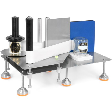 Manual labeling machine for honey jars Labellers