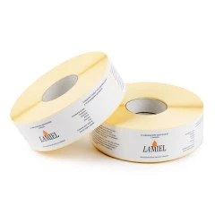 Rolo de etiquetas personalizáveis para potes de mel
