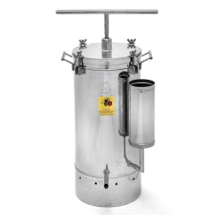 Sceratrice a vapore con pressa, elettrica 3 kW e gas