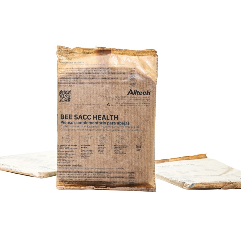 Torta proteica Bee-Sacc® Health Alltech (16%) - Individual 300g Alimentos proteico para abejas
