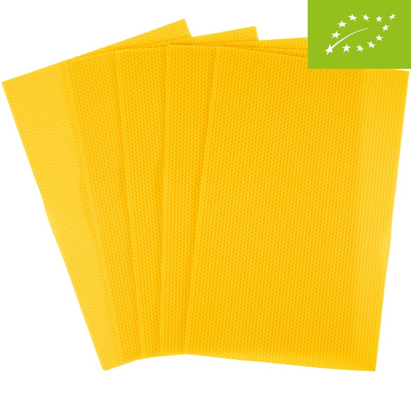 Pure Organic Beeswax Foundation 5kg - BIO BEESWAX