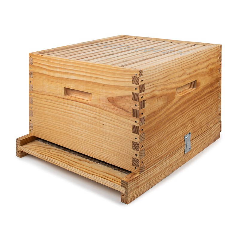 12 frames Dadant Blatt hive with frames and super Dadant Blatt Beehives