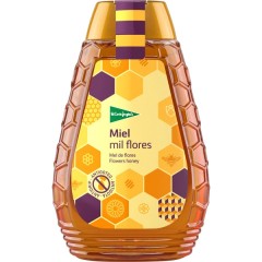 Squeeze Honey bottle PET 500g Plastic packaging