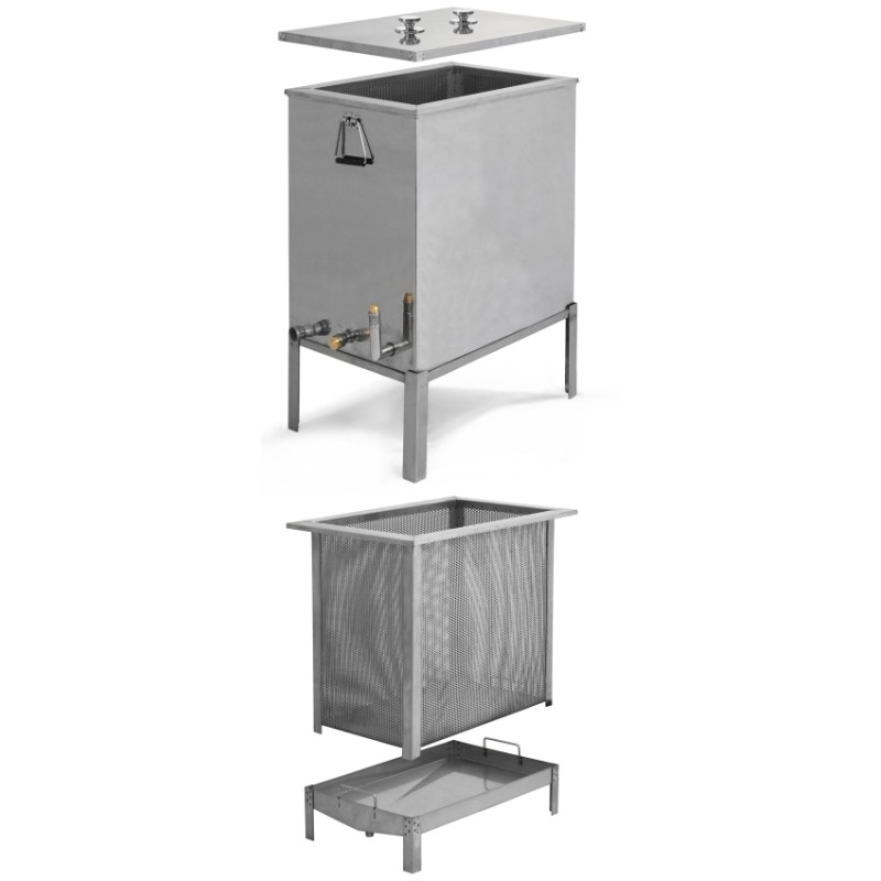 Cerificatore in acciaio inox per 20 telaini