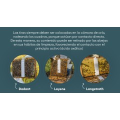 Calistrip® Biox (5 beehives) Varroa treatments