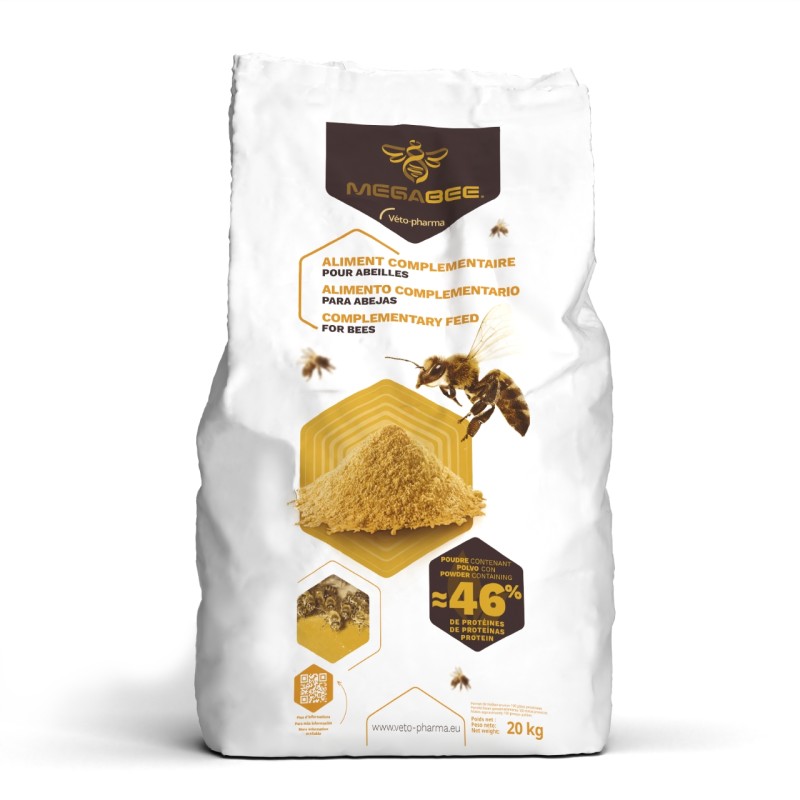 Megabee protein powder for bees Protein Feed for Bees - Pollen subs
