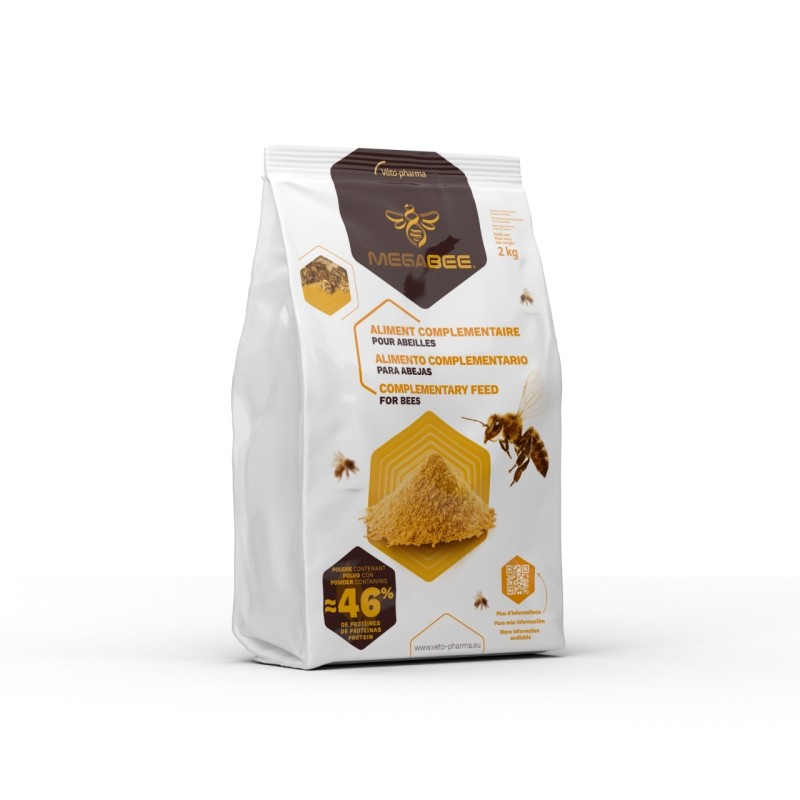 MegaBee en polvo - Proteína para Abejas Alimentos proteico para abejas MegaBee en polvo - Proteína para Abejas Alimentos proteico para abejas