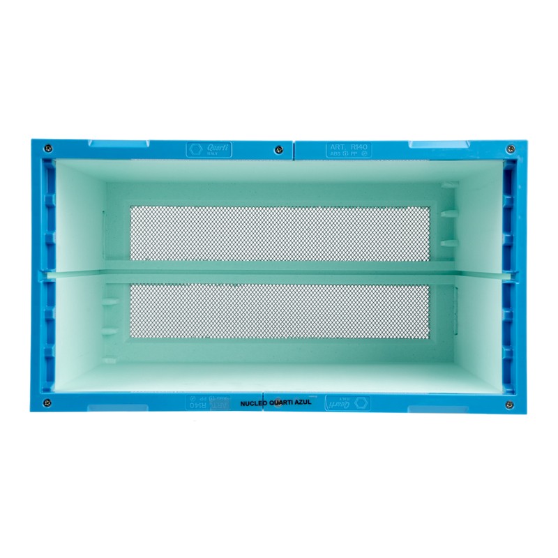 Dadant Blatt 6-Waben-Ablegerkasten (3+3) mit Quarti®-Verstärkungen