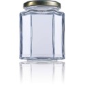 Tarro hexagonal 720ml TO82 - Pack 18 ud. ENVASES PARA MIEL