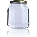 Frasco Oval BOV 720 ml TO82 - Packs de 16 ud. Tarros de cristal para miel