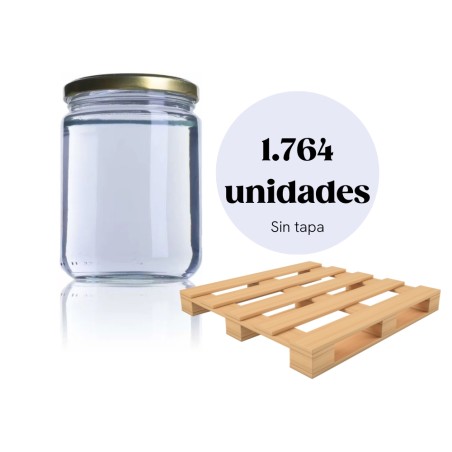 Palet tarro 16ref 1764 unidades Tarros de cristal