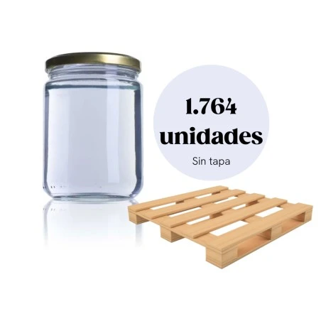 Palette pot 16ref 1764 unités Pots en verre