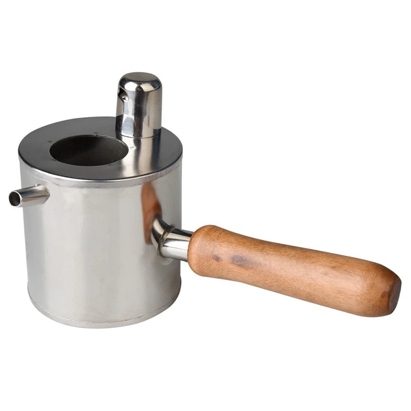 Cazoleta em aço inoxidável para derreter cera de abelha Cazoleta em aço inoxidável para derreter cera de abelha